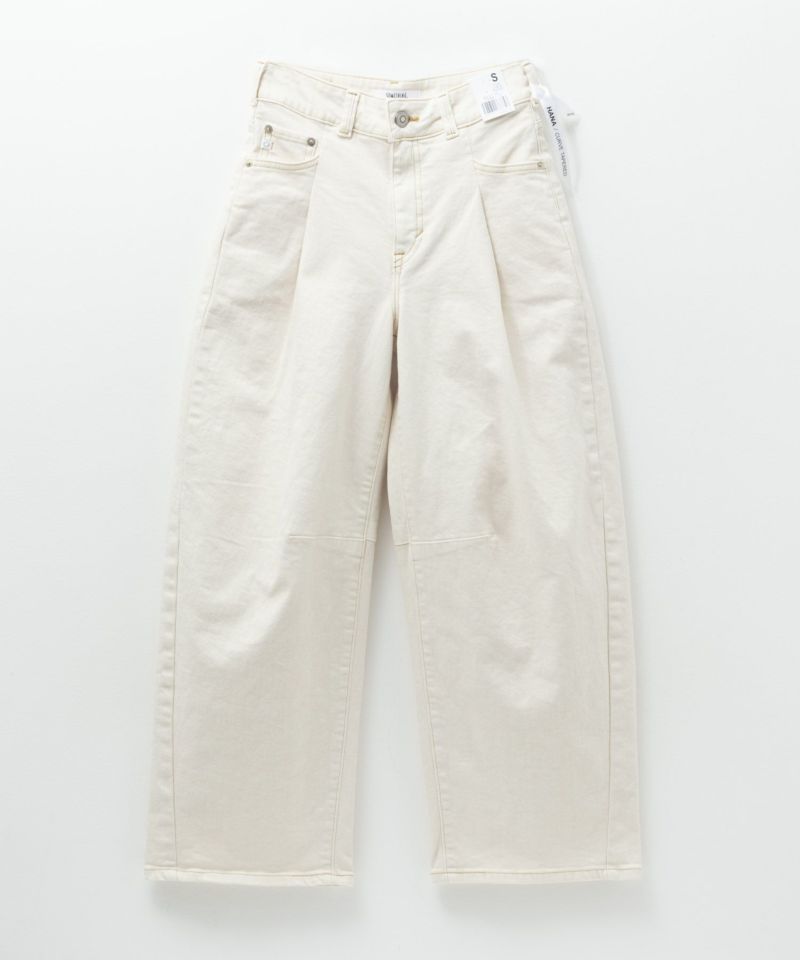 [期間限定価格]SOMETHING  HANAタックカーブデニムパンツ レディース商品画像-10