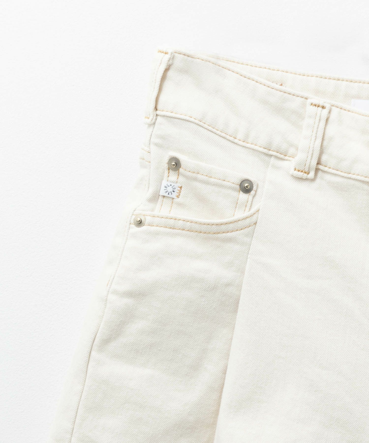 [期間限定価格]SOMETHING  HANAタックカーブデニムパンツ レディース商品サムネイル-11