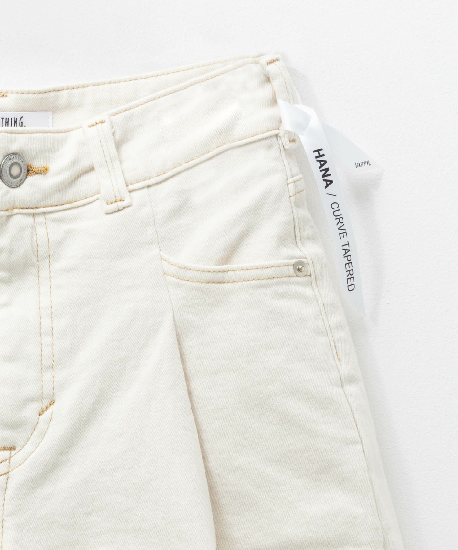 [期間限定価格]SOMETHING  HANAタックカーブデニムパンツ レディース商品サムネイル-12