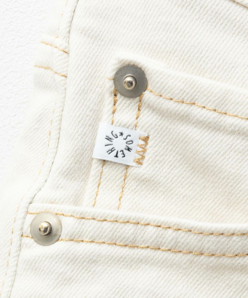 [期間限定価格]SOMETHING  HANAタックカーブデニムパンツ レディース商品画像-15