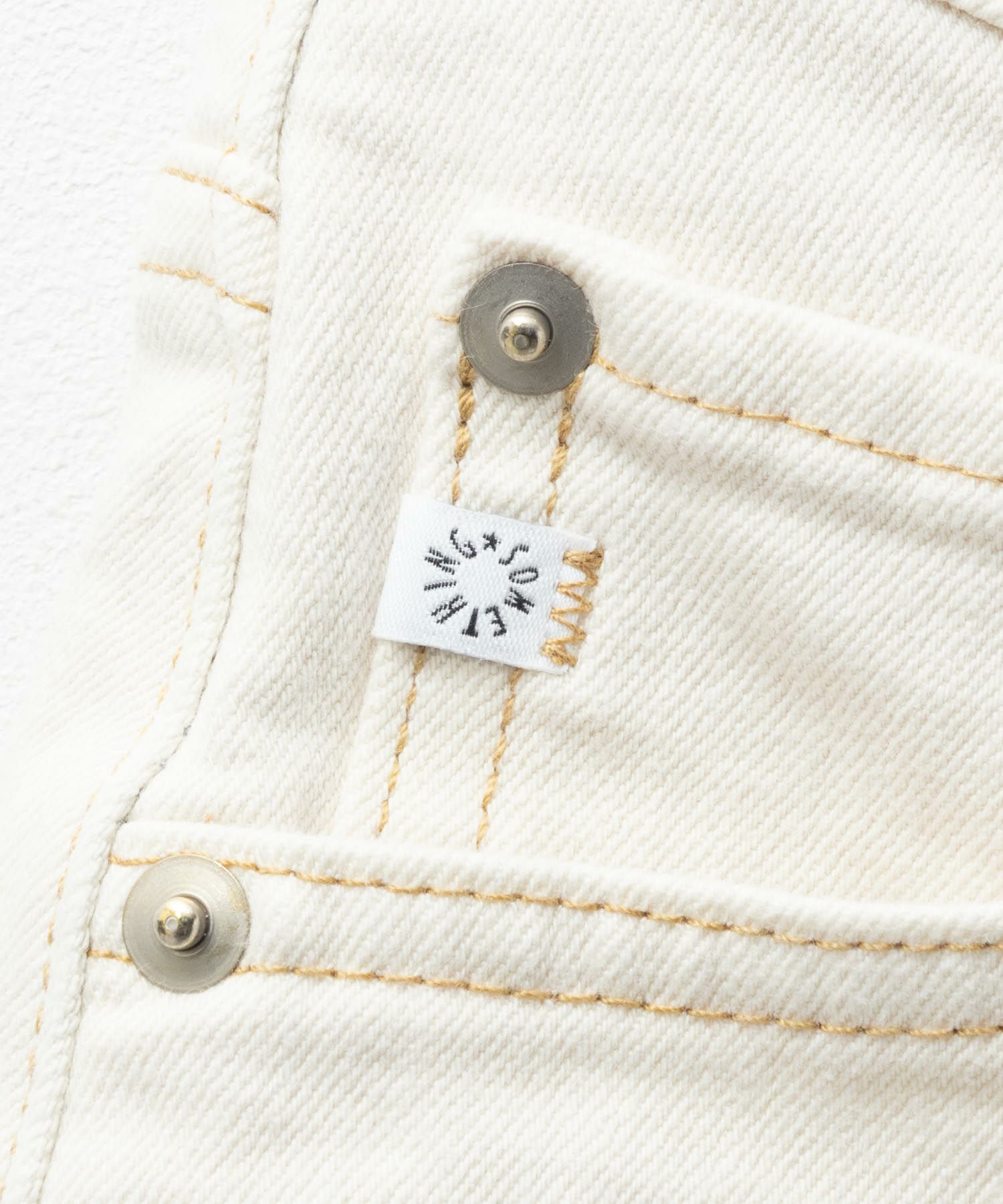 [期間限定価格]SOMETHING  HANAタックカーブデニムパンツ レディース商品サムネイル-15