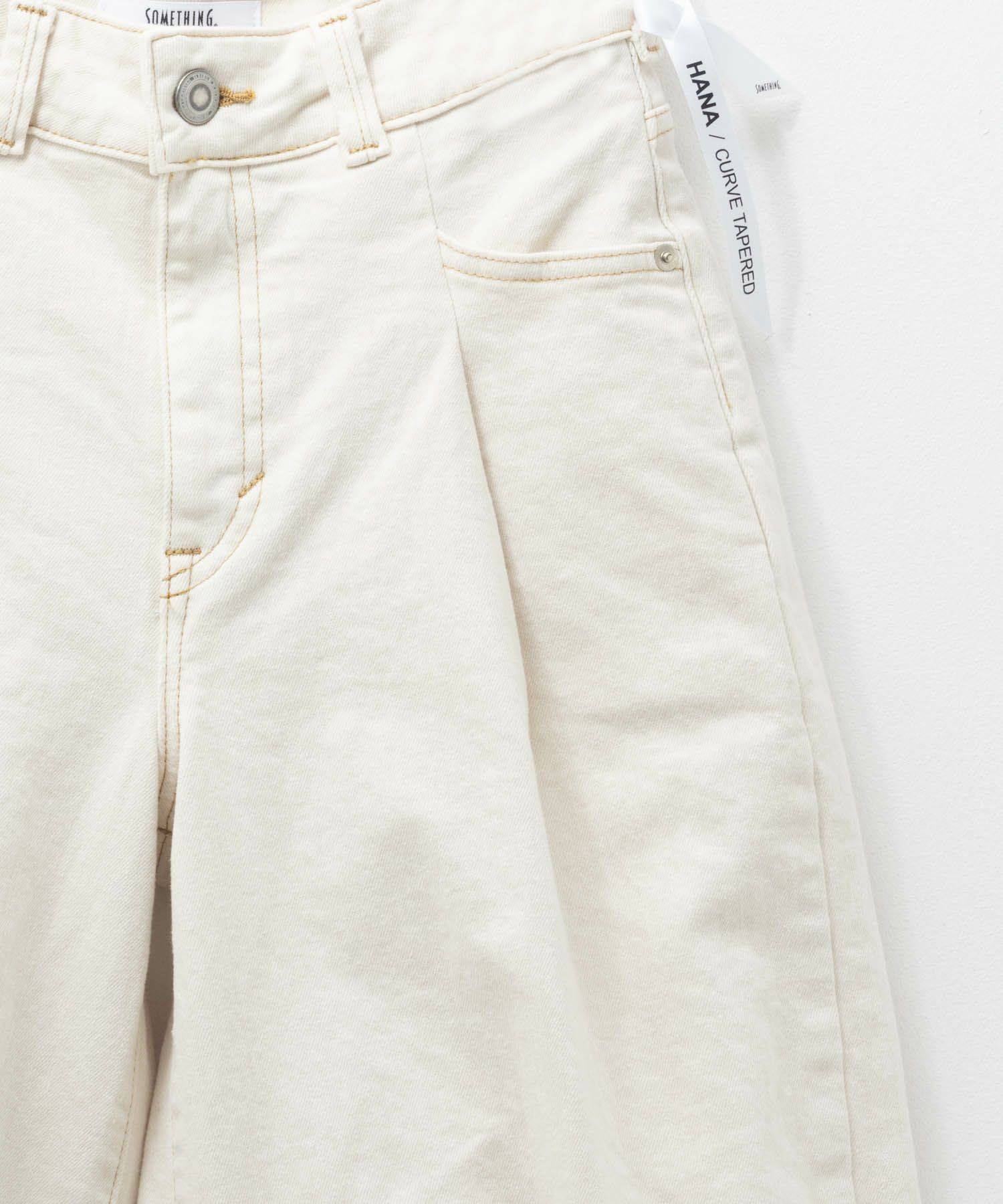 [期間限定価格]SOMETHING  HANAタックカーブデニムパンツ レディース商品サムネイル-17
