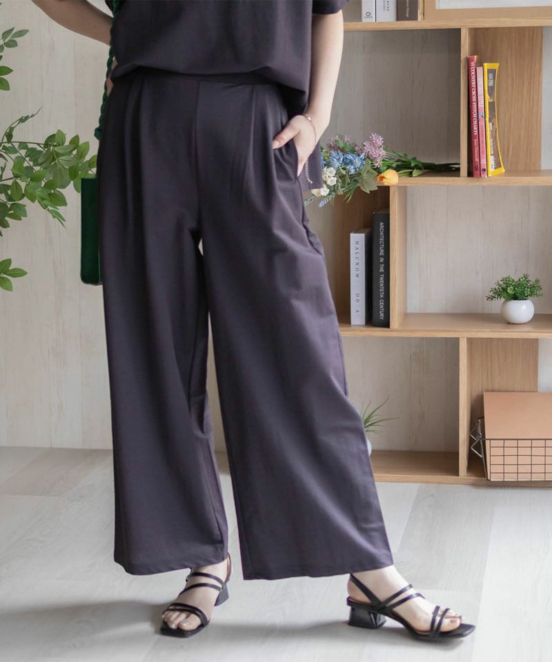 [値下げ]nAvy SARARI  ワイドパンツ レディース商品画像-2