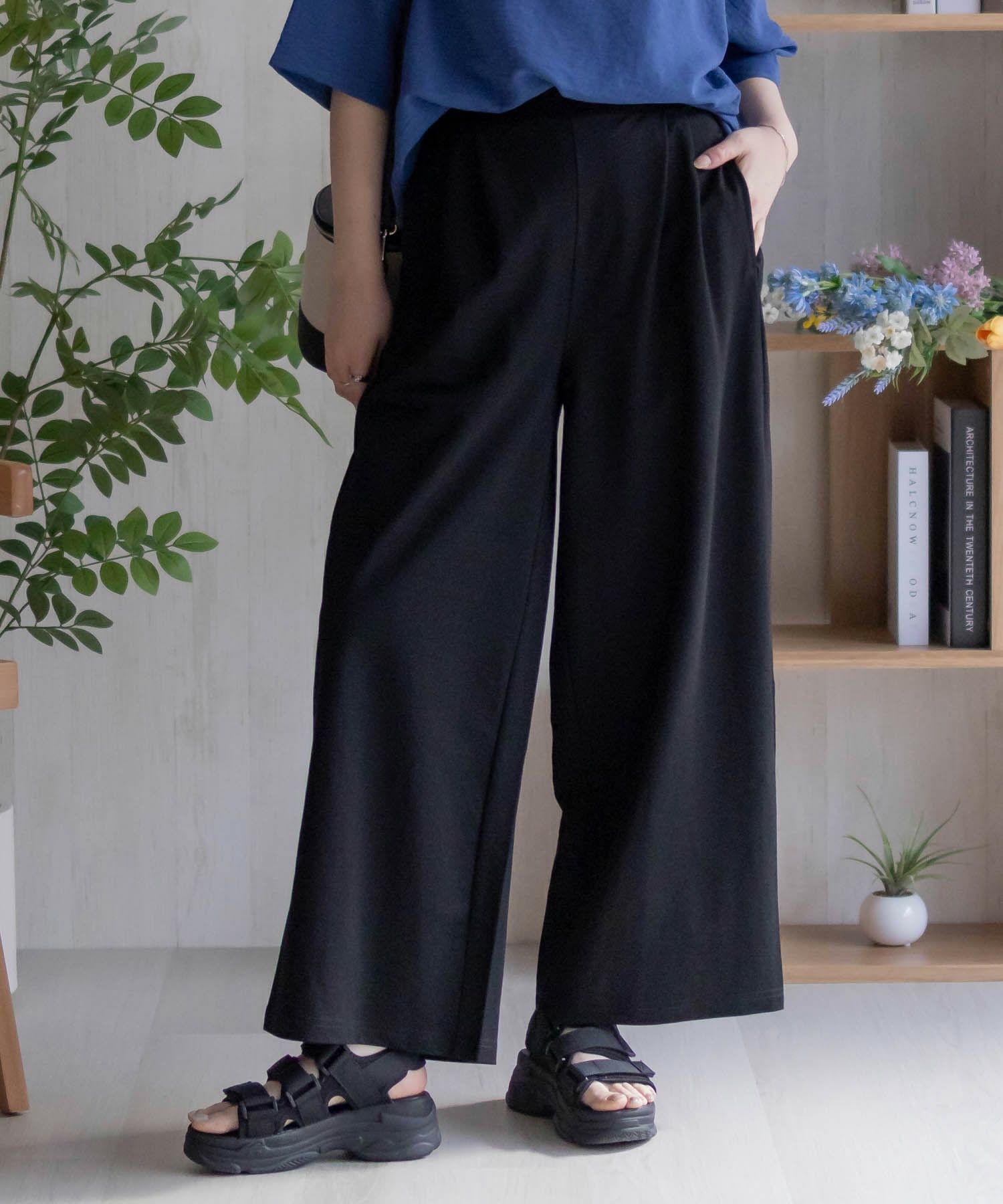 nAvy SARARI  ワイドパンツ レディース商品サムネイル-8