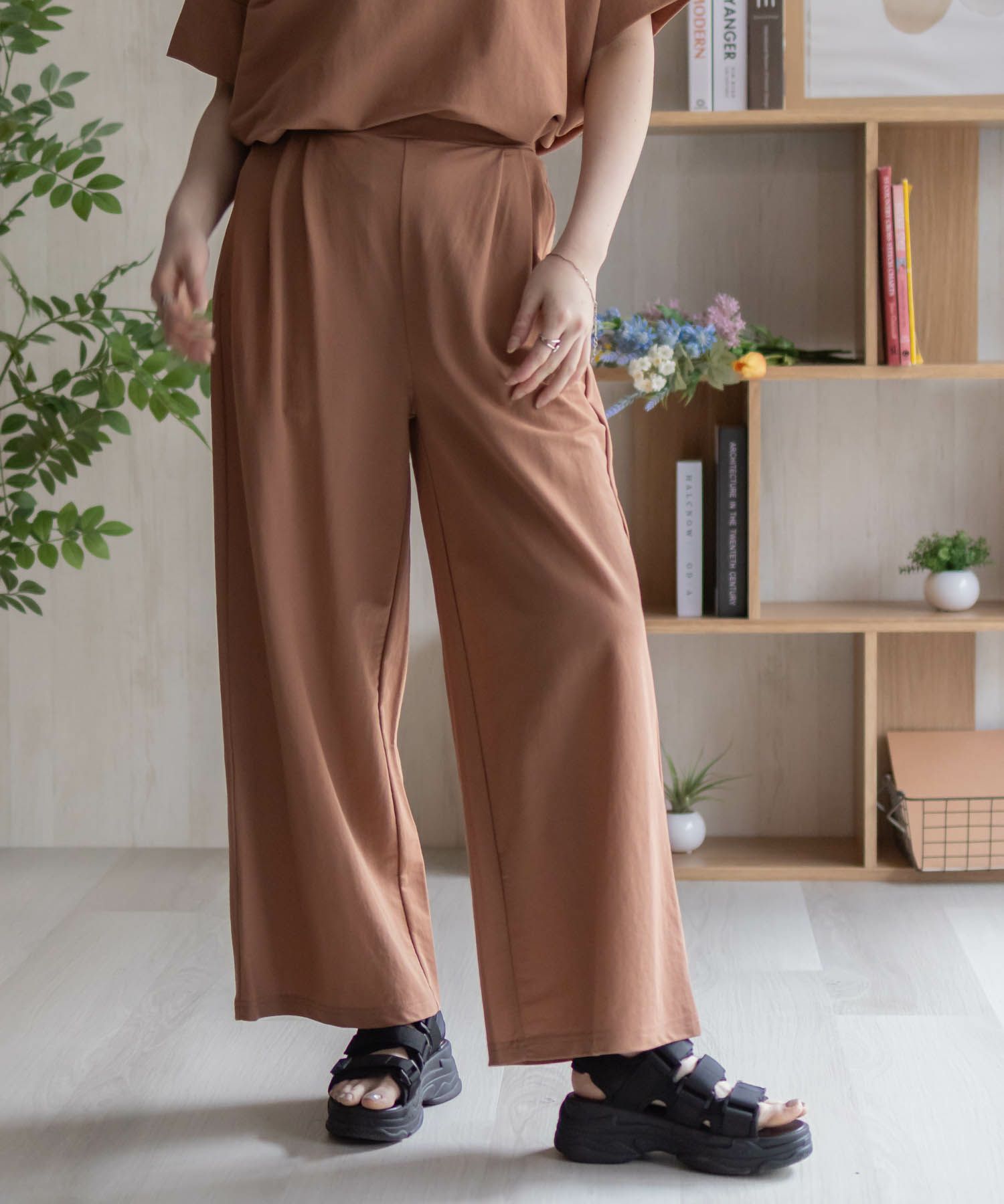 nAvy SARARI  ワイドパンツ レディース商品サムネイル-14