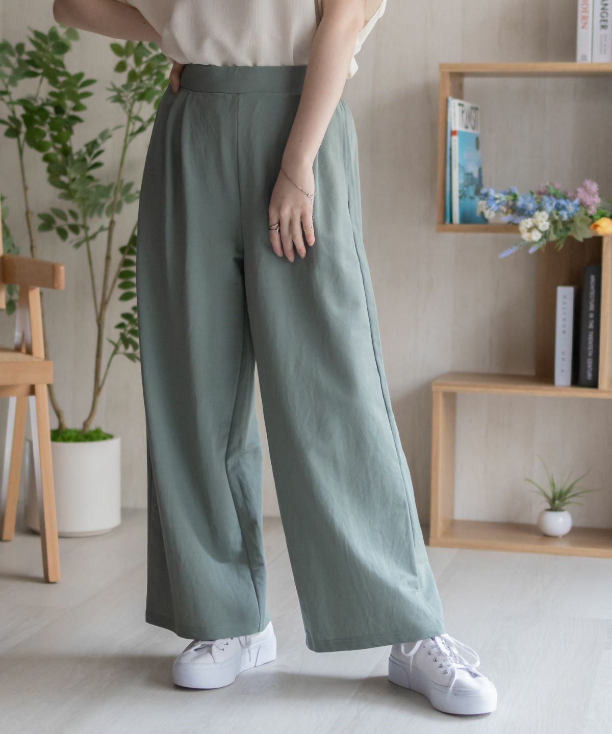 nAvy SARARI ワイドパンツ レディース