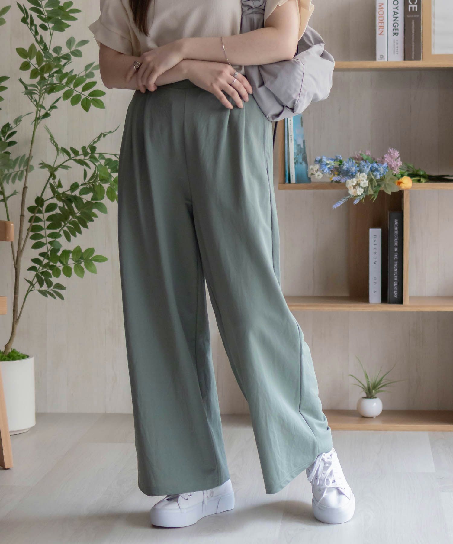 nAvy SARARI  ワイドパンツ レディース商品サムネイル-18