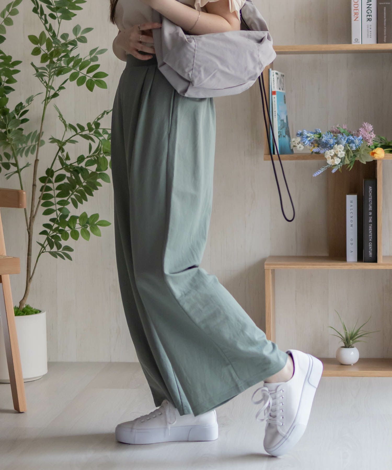 nAvy SARARI ワイドパンツ レディース商品サムネイル-19