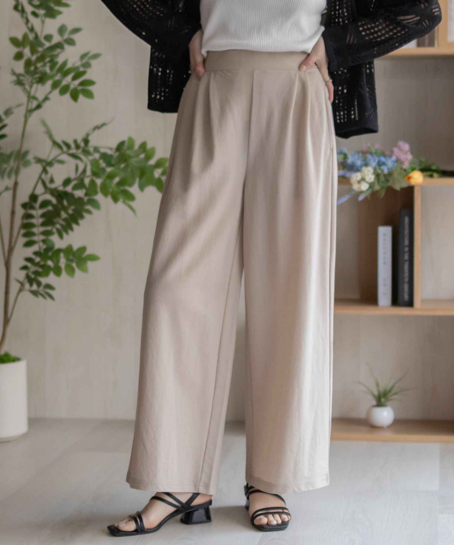 nAvy SARARI ワイドパンツ レディース商品サムネイル-21