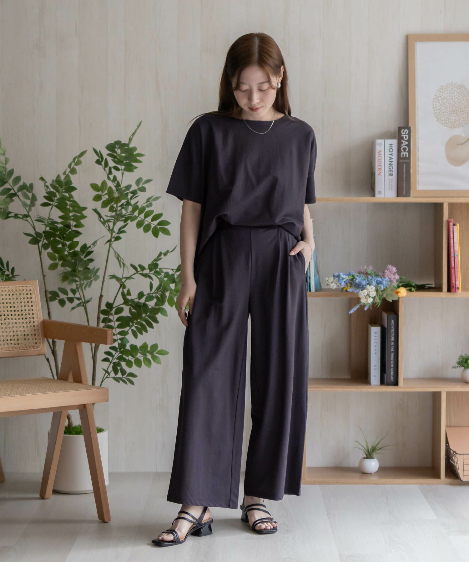 nAvy SARARI  ワイドパンツ レディース商品サムネイル-37