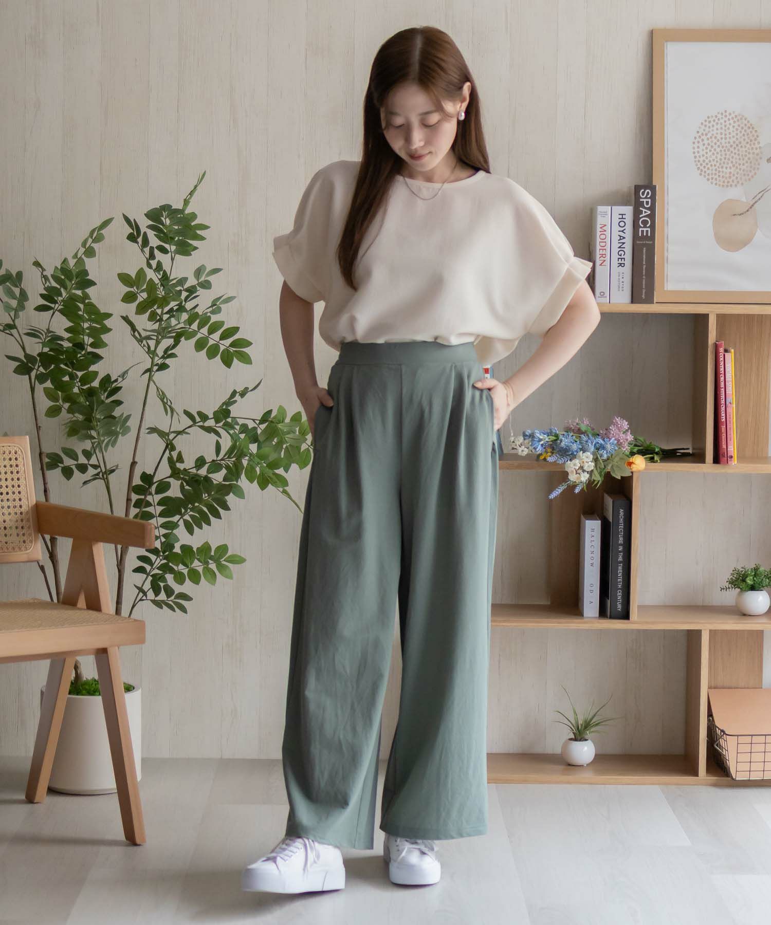 nAvy SARARI  ワイドパンツ レディース商品サムネイル-39