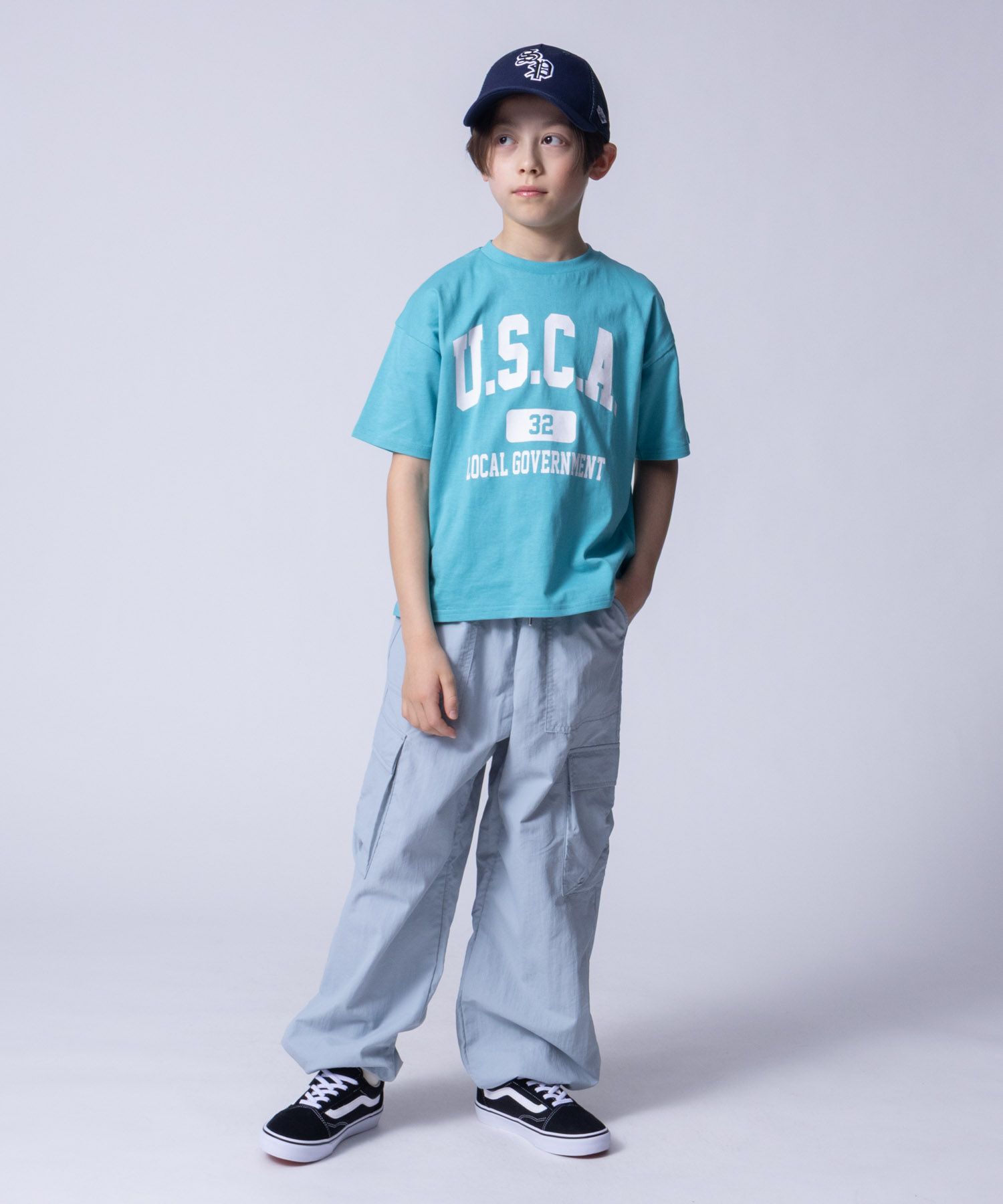 T-GRAPHICS  ビッグシルエット半袖Tシャツ キッズ メール便 対応商品商品サムネイル-3