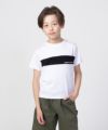 T-GRAPHICS  切り替えグラフィック半袖Tシャツ キッズ メール便 対応商品商品サムネイル-1