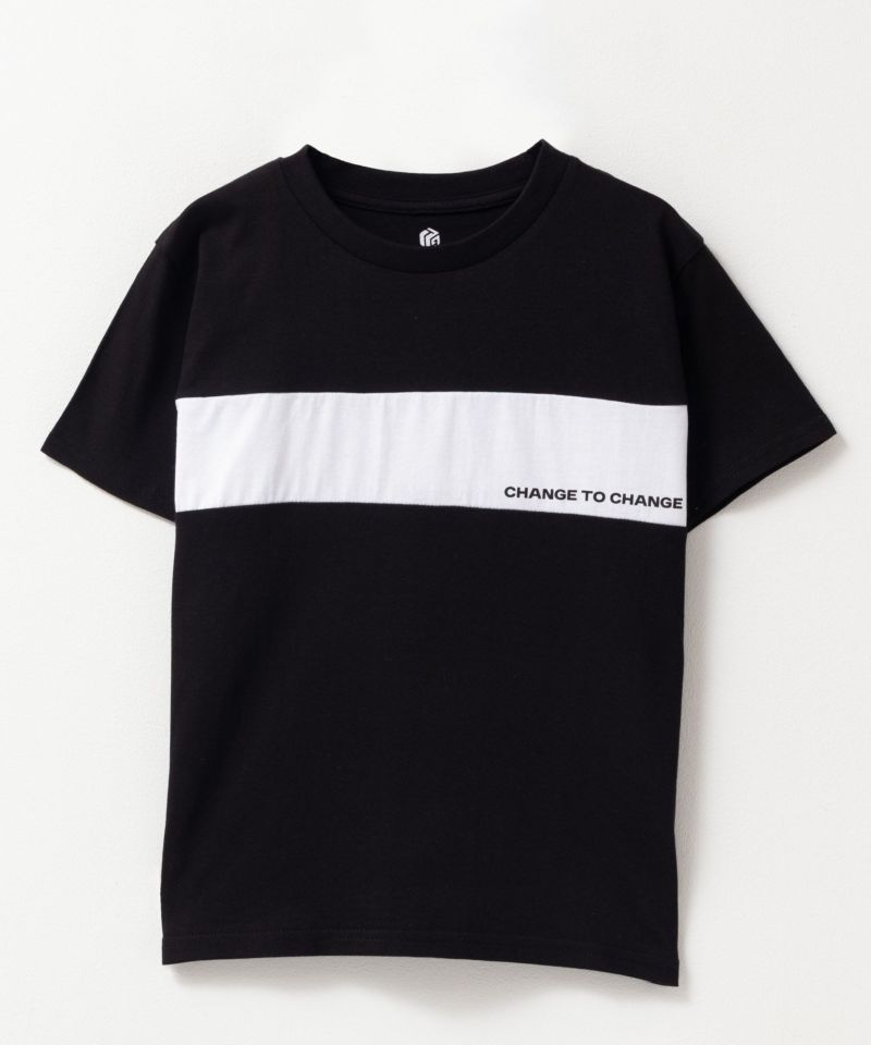 T-GRAPHICS  切り替えグラフィック半袖Tシャツ キッズ メール便 対応商品商品画像-3