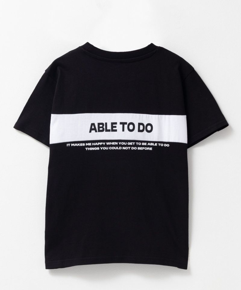 T-GRAPHICS  切り替えグラフィック半袖Tシャツ キッズ メール便 対応商品商品画像-4