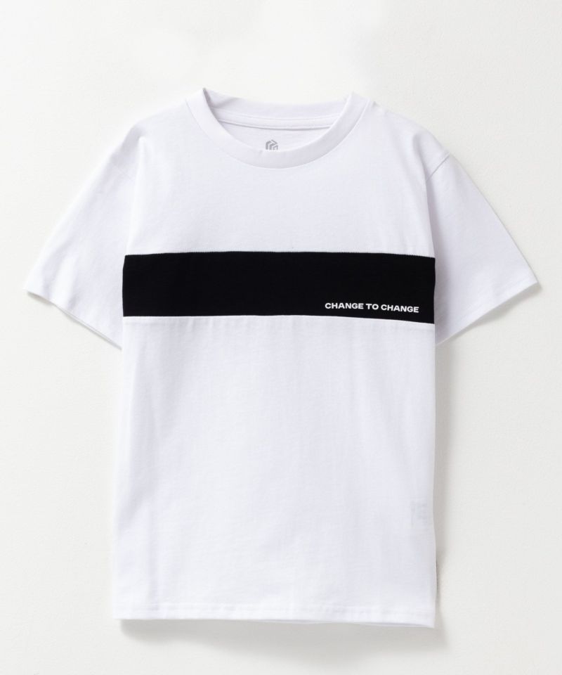 T-GRAPHICS  切り替えグラフィック半袖Tシャツ キッズ メール便 対応商品商品画像-5