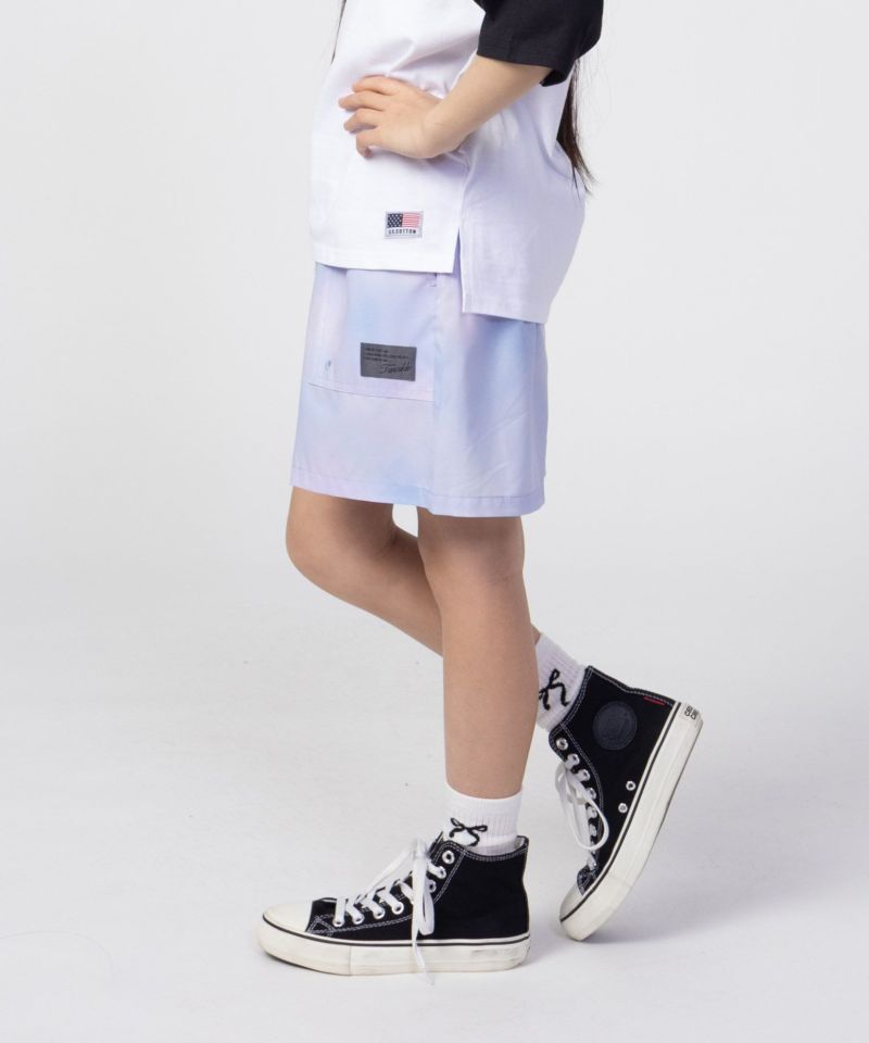 NAVY SARARI  タイダイキュロット 水陸両用ウェア キッズ商品画像-3