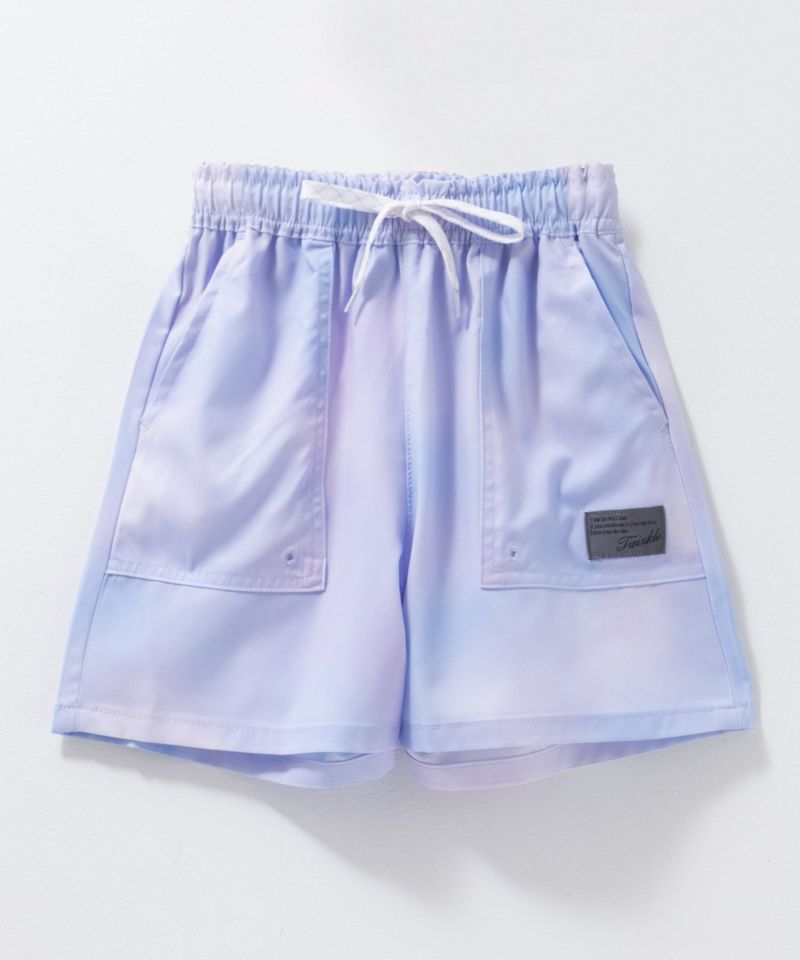 NAVY SARARI  タイダイキュロット 水陸両用ウェア キッズ商品画像-5