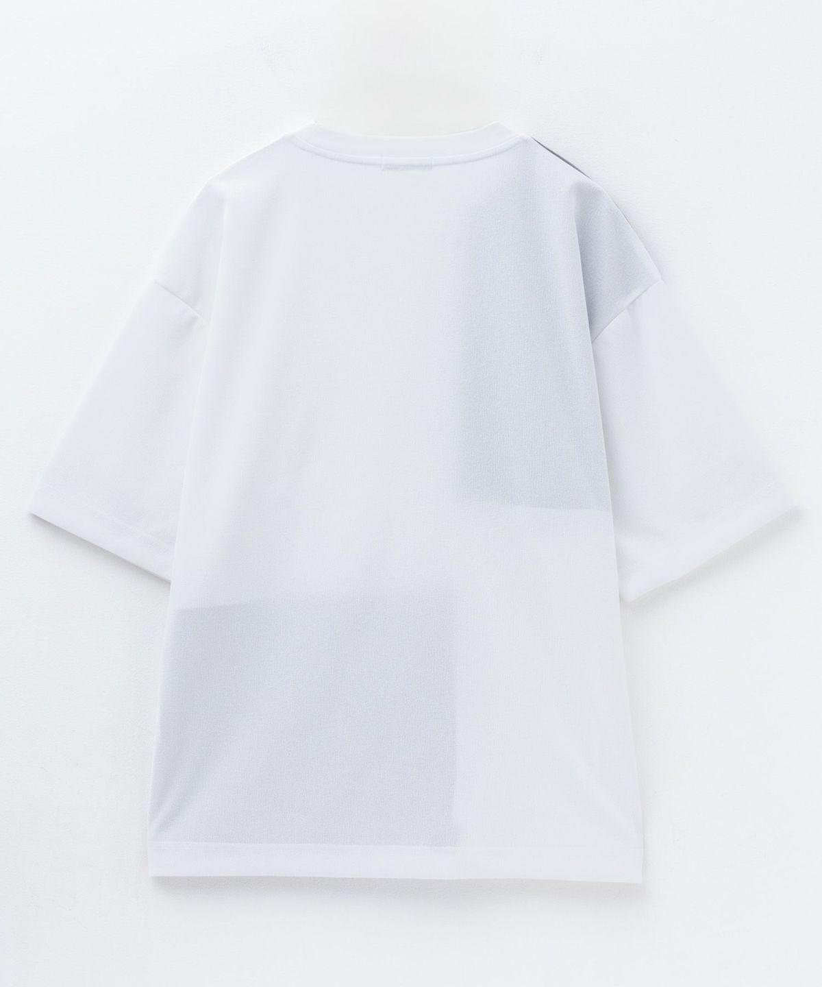 URBAN COLLECTION カットジョーゼット 布帛パネル切替テーパードTシャツ メンズ ネコポス 対応商品