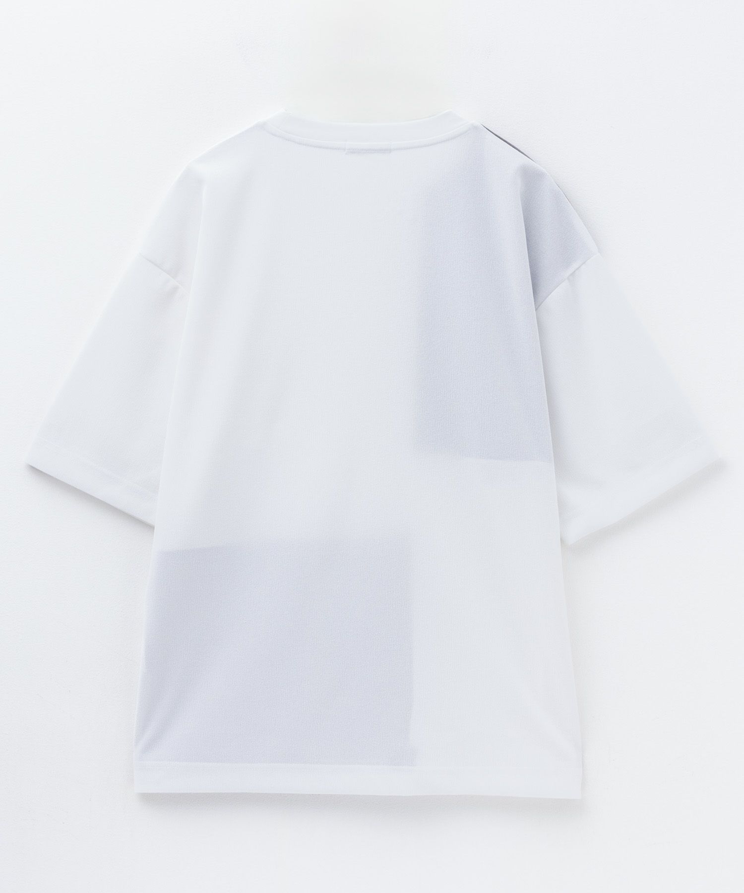 URBAN COLLECTION カットジョーゼット 布帛パネル切替テーパードTシャツ メンズ ネコポス 対応商品