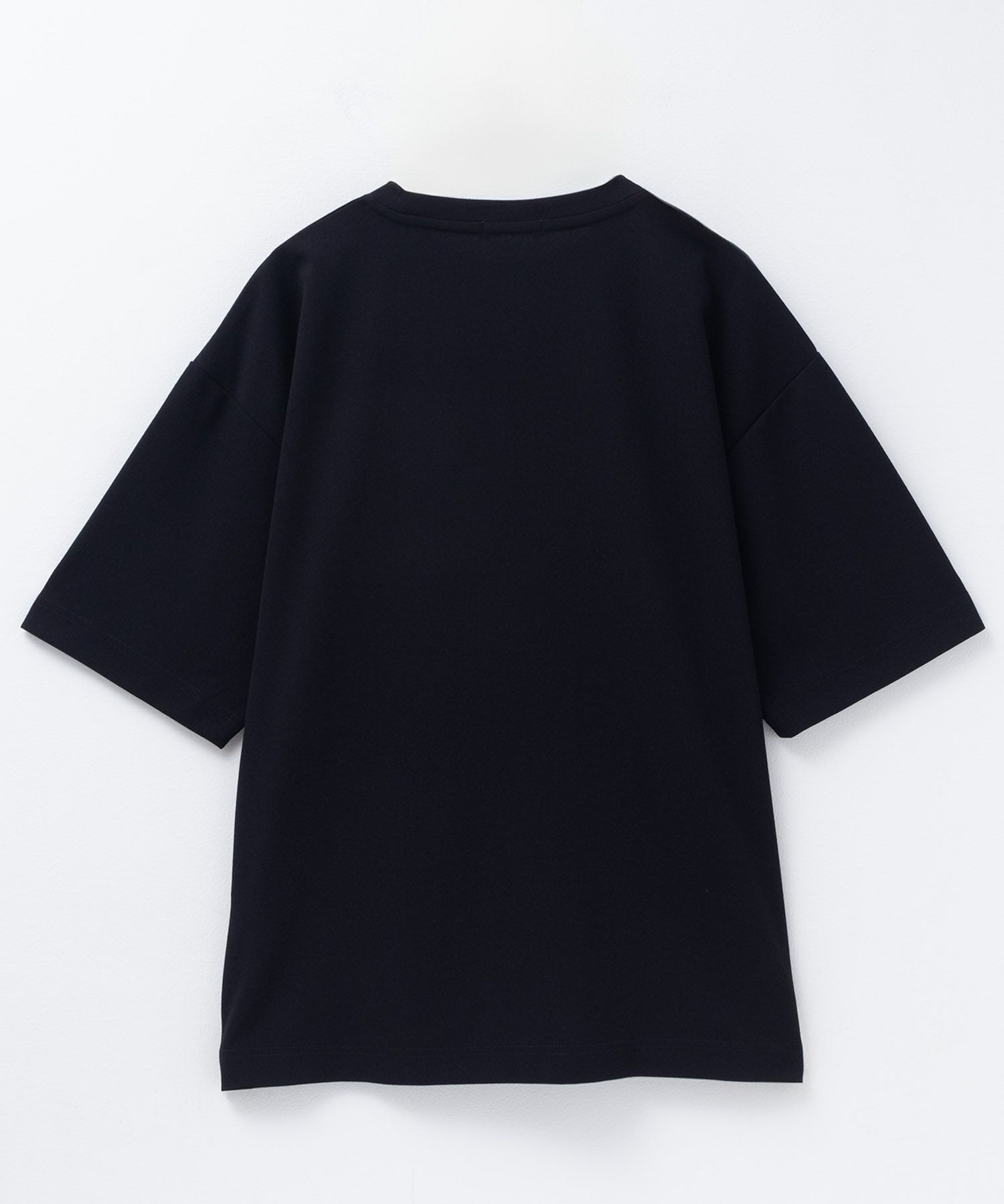 URBAN COLLECTION  カットジョーゼット 布帛パネル切替テーパードTシャツ メンズ メール便 対応商品商品画像-18