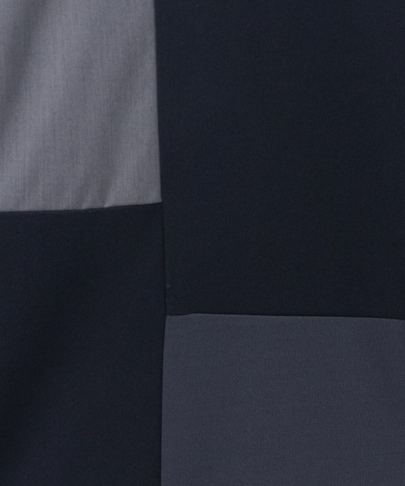 URBAN COLLECTION カットジョーゼット 布帛パネル切替テーパードTシャツ メンズ メール便 対応商品商品画像-20