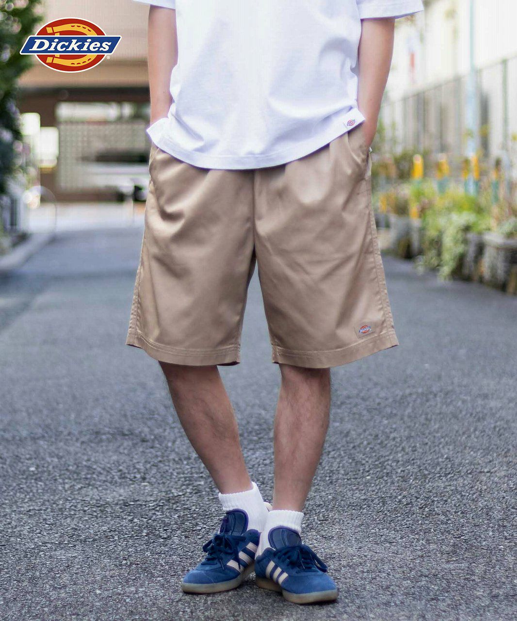 Dickies ツイルショートパンツ メンズ