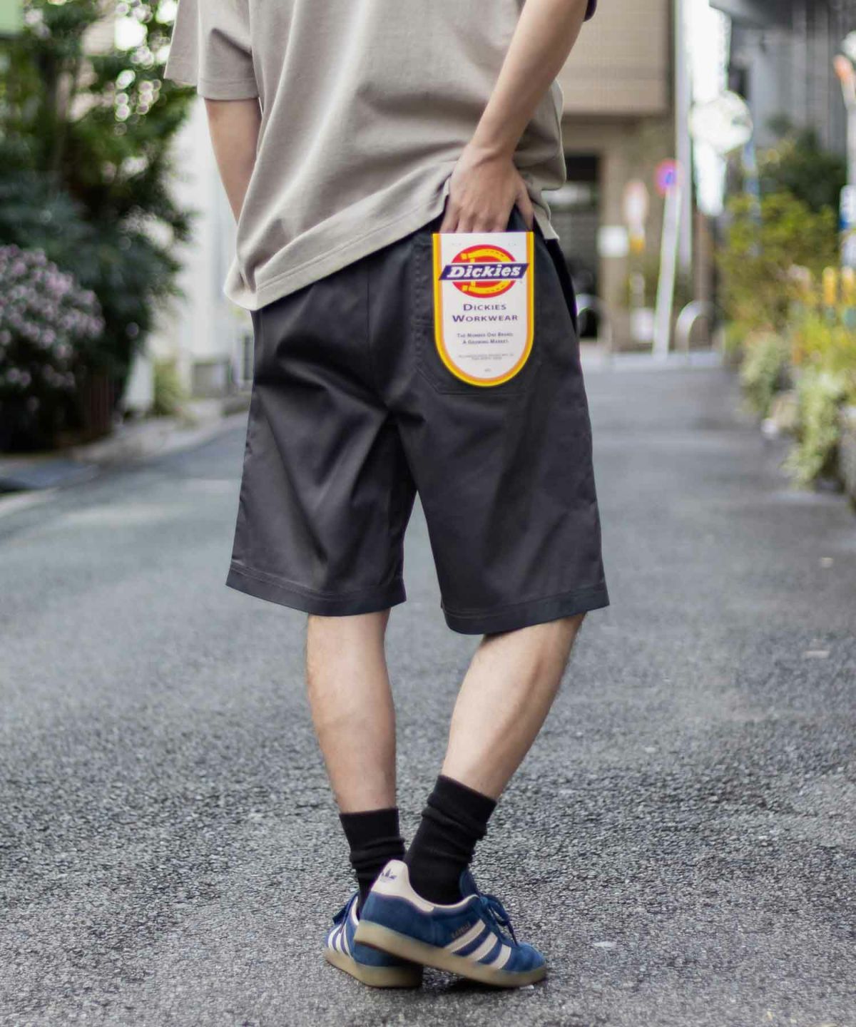 Dickies ツイルショートパンツ メンズ