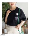 PEANUTS SNOOPY ポケットTシャツ レディース メール便 対応商品商品サムネイル-5