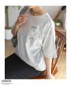 PEANUTS SNOOPY ポケットTシャツ レディース メール便 対応商品商品サムネイル-13