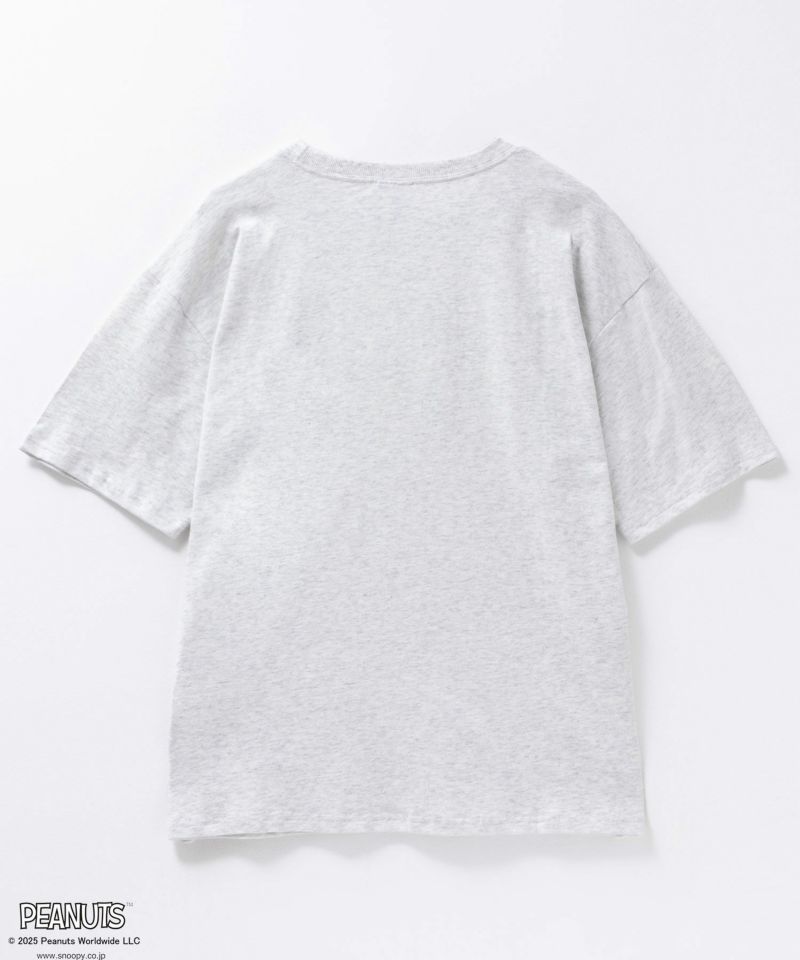 PEANUTS SNOOPY ポケットTシャツ レディース メール便 対応商品商品画像-18