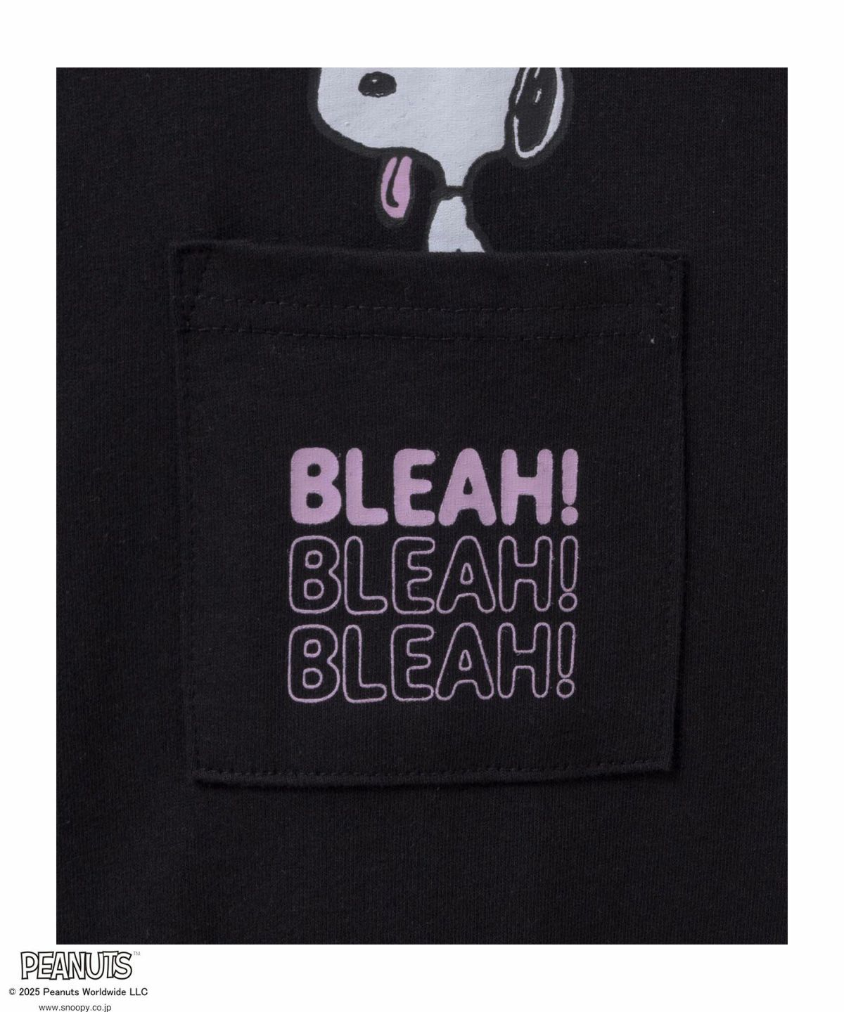PEANUTS SNOOPY ポケットTシャツ レディース ネコポス 対応商品