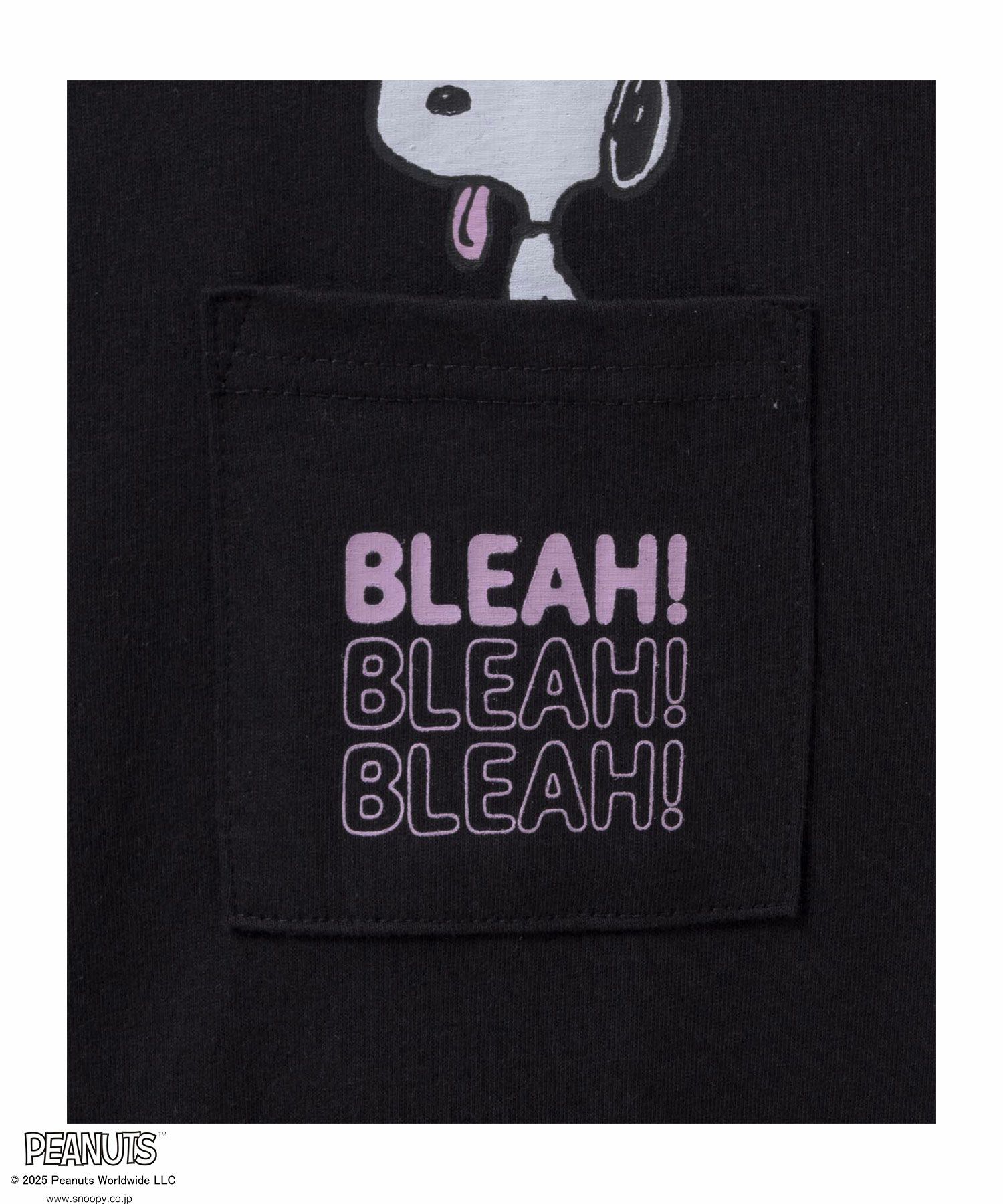 PEANUTS SNOOPY ポケットTシャツ レディース メール便 対応商品商品サムネイル-19