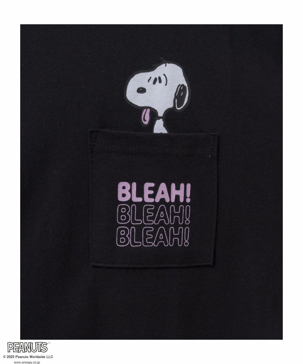 PEANUTS SNOOPY ポケットTシャツ レディース ネコポス 対応商品