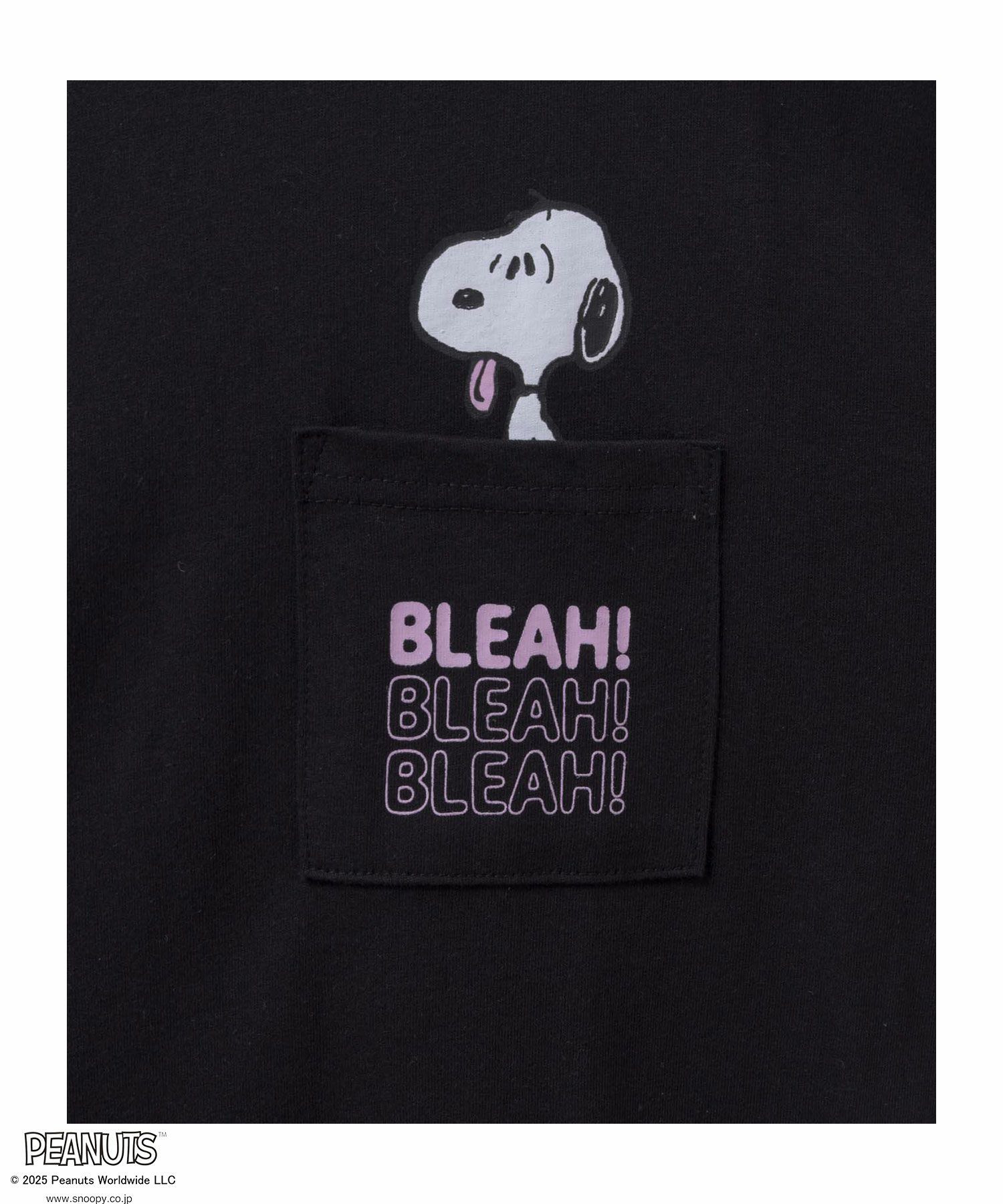 PEANUTS SNOOPY ポケットTシャツ レディース メール便 対応商品商品サムネイル-20