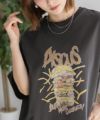 DISCUS  プリントビッグTシャツ バーガー レディース メール便 対応商品商品サムネイル-10