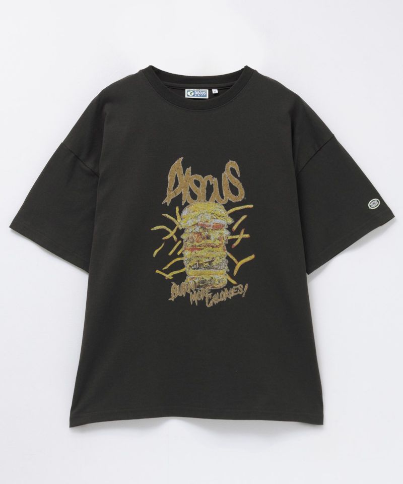 DISCUS プリントビッグTシャツ バーガー レディース メール便 対応商品商品画像-17