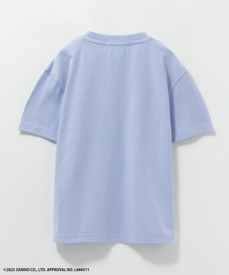 サンリオキャラクターズ シナモロール プリントTシャツ キッズ メール便 対応商品商品画像-2