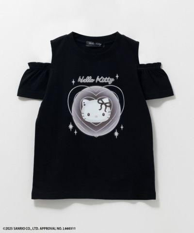 サンリオキャラクターズ ハローキティ 肩あきTシャツ キッズ ネコポス 対応商品