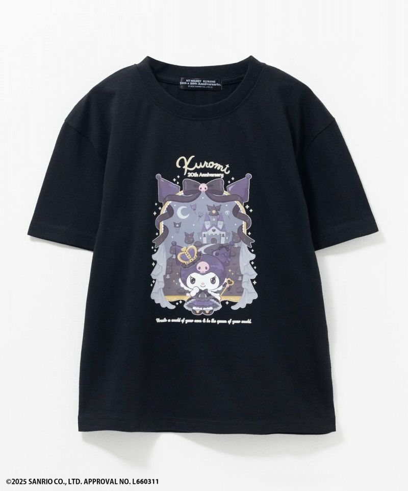サンリオキャラクターズ クロミ マイメロディ 周年Tシャツ キッズ メール便 対応商品商品画像-1