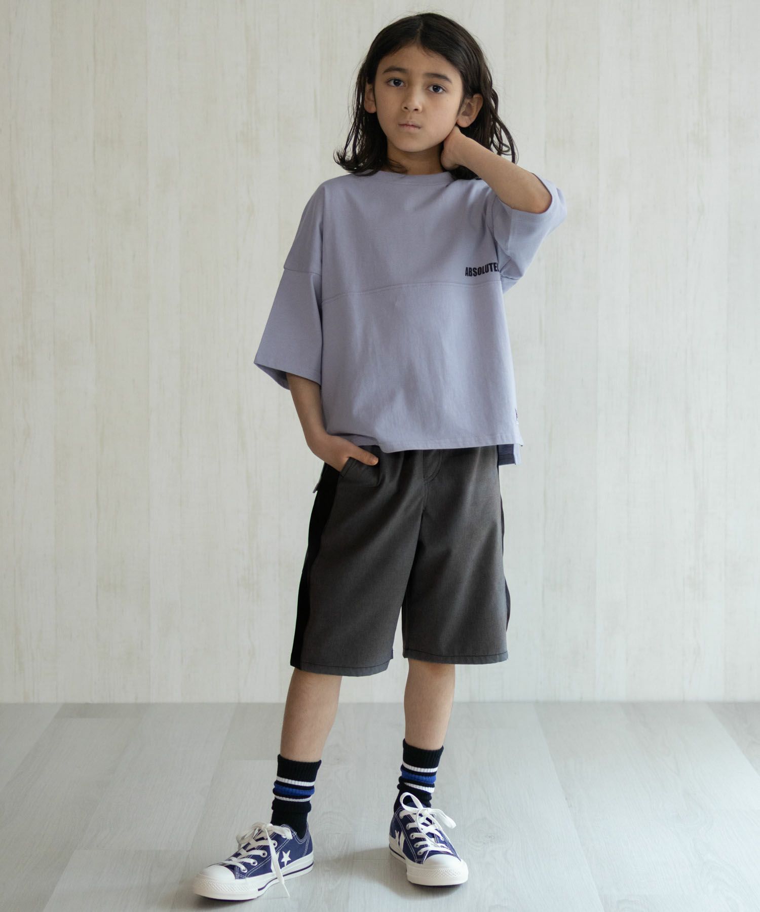 NAVY SARARI  ギアショートパンツ キッズ商品サムネイル-8