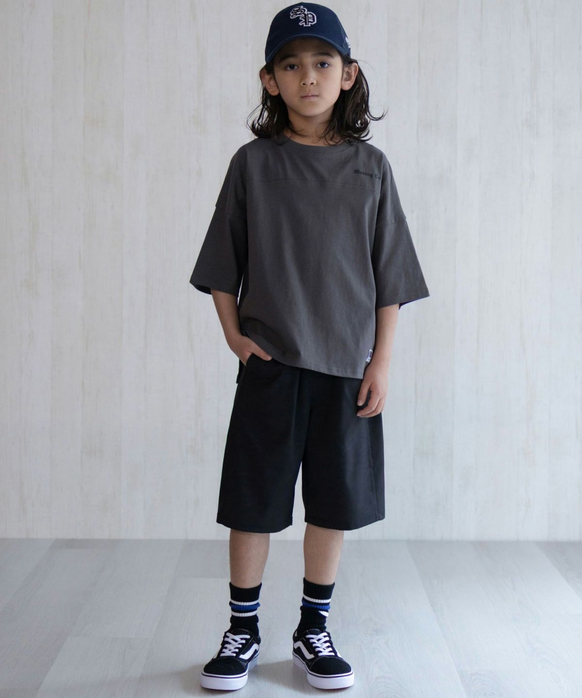 NAVY SARARI ギアショートパンツ キッズ