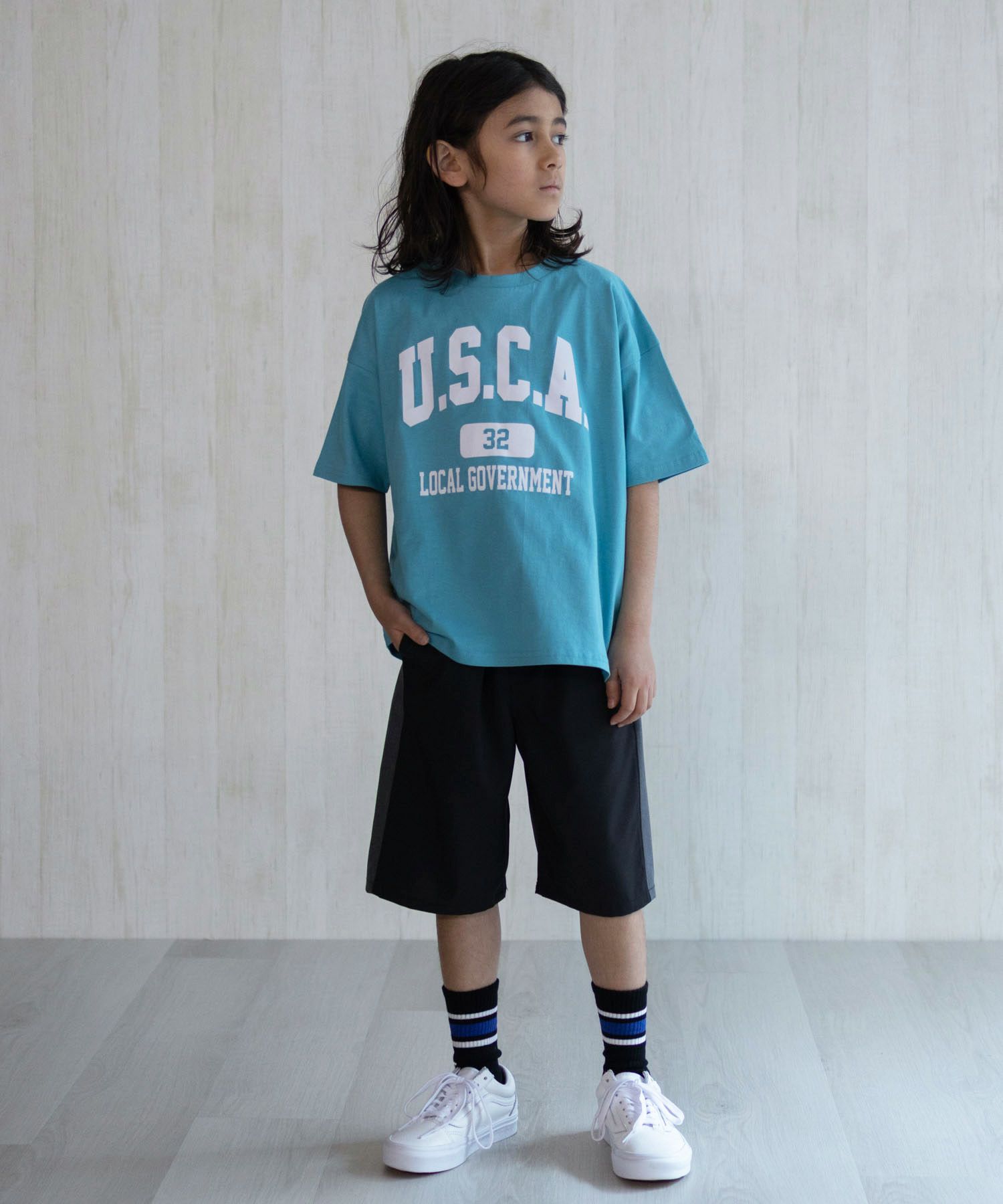 NAVY SARARI  ギアショートパンツ キッズ商品サムネイル-19