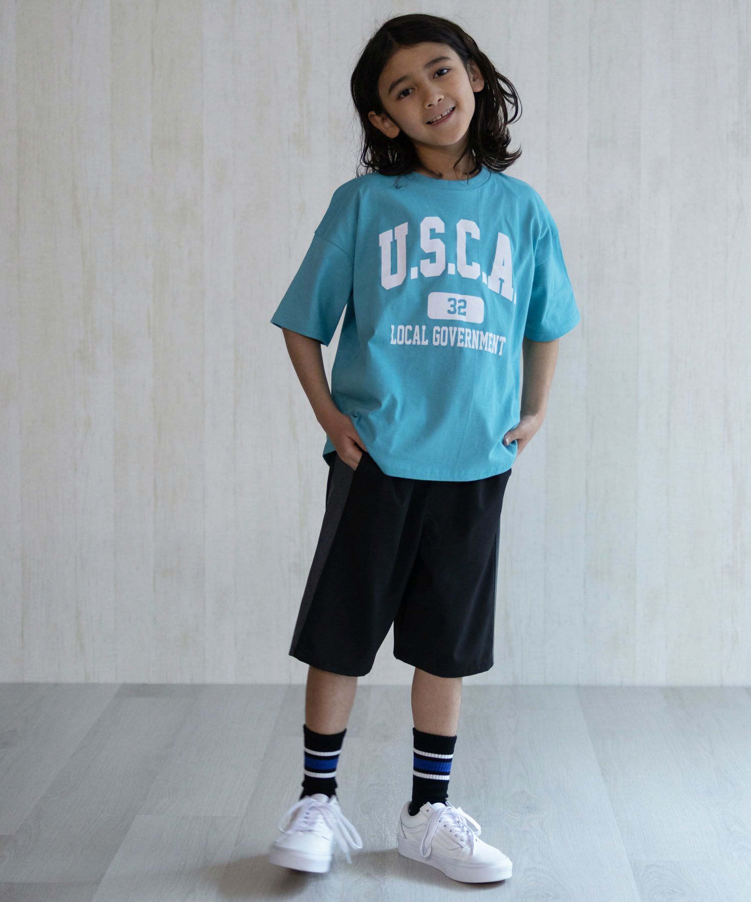 NAVY SARARI  ギアショートパンツ キッズ商品サムネイル-20