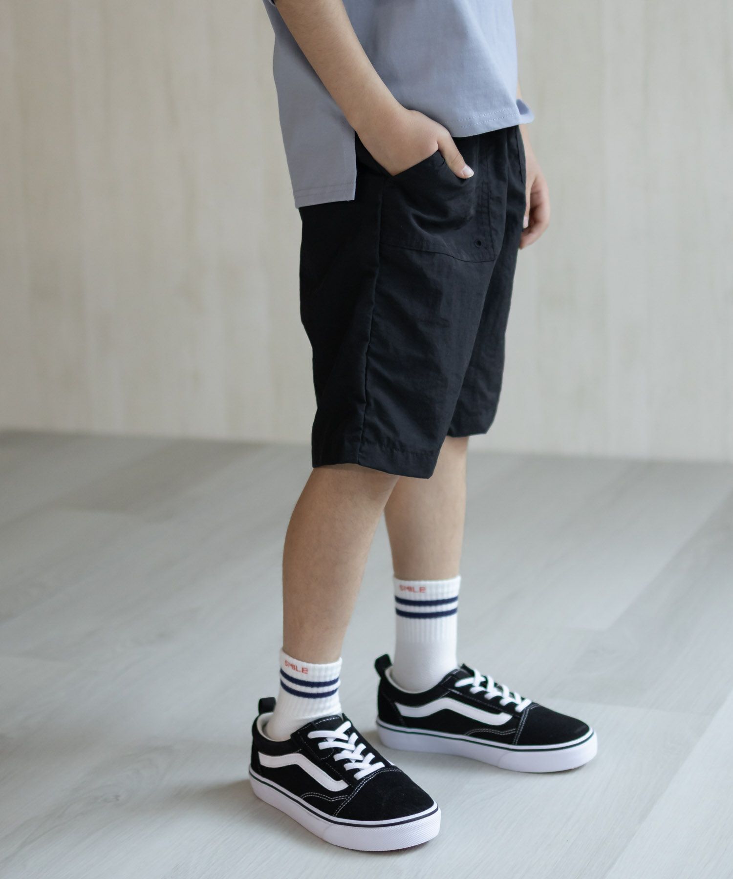 NAVY  水陸両用ナイロンショートパンツ キッズ商品サムネイル-9