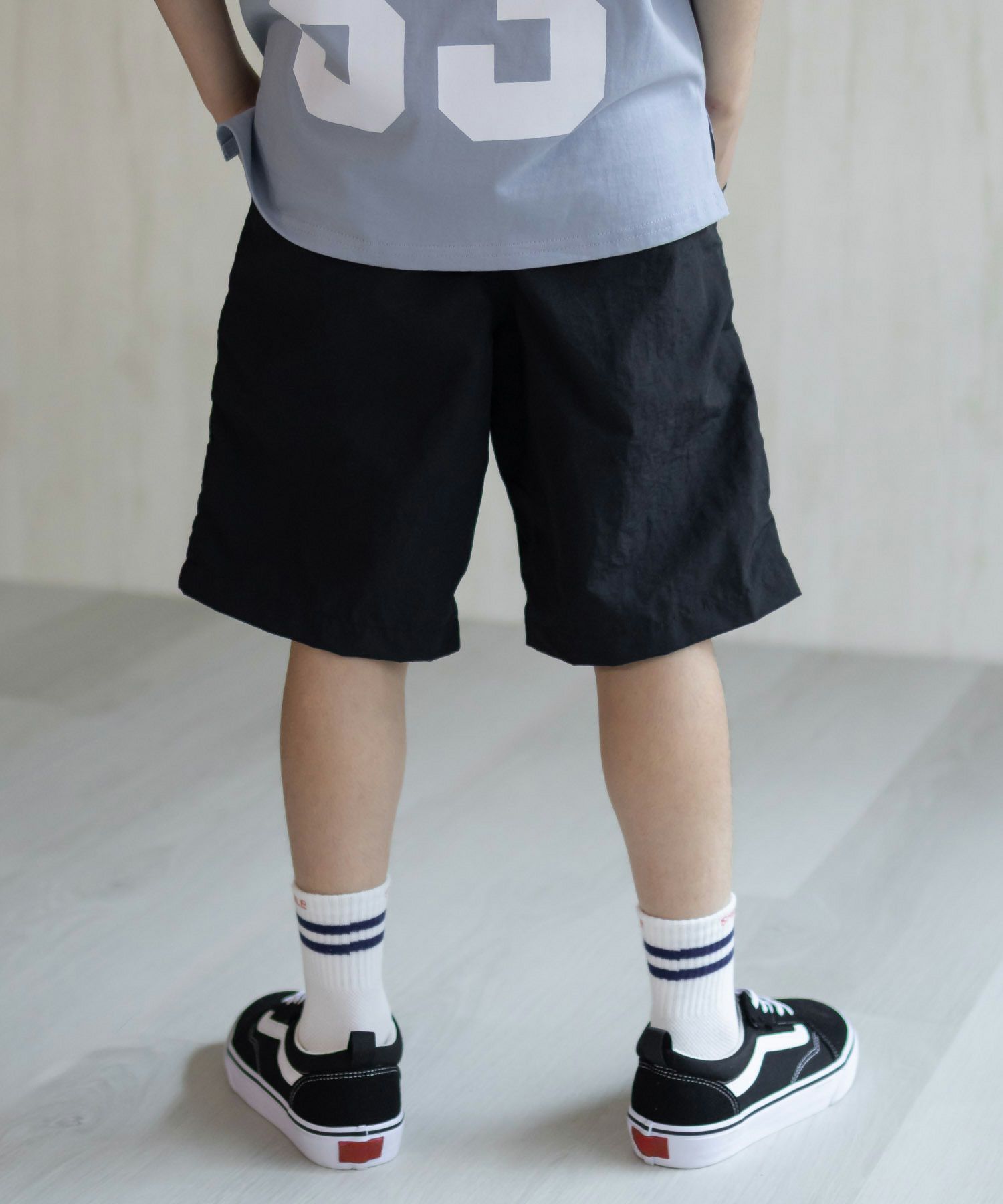 NAVY  水陸両用ナイロンショートパンツ キッズ商品サムネイル-10