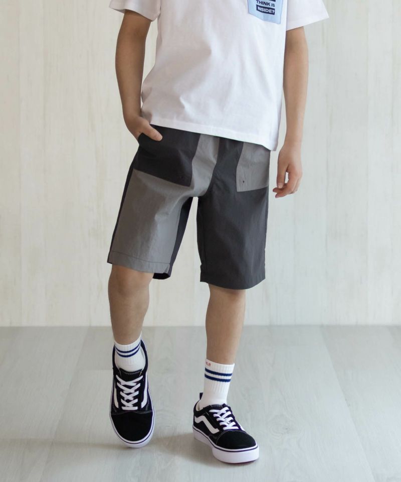 NAVY  水陸両用ナイロンショートパンツ キッズ商品画像-13