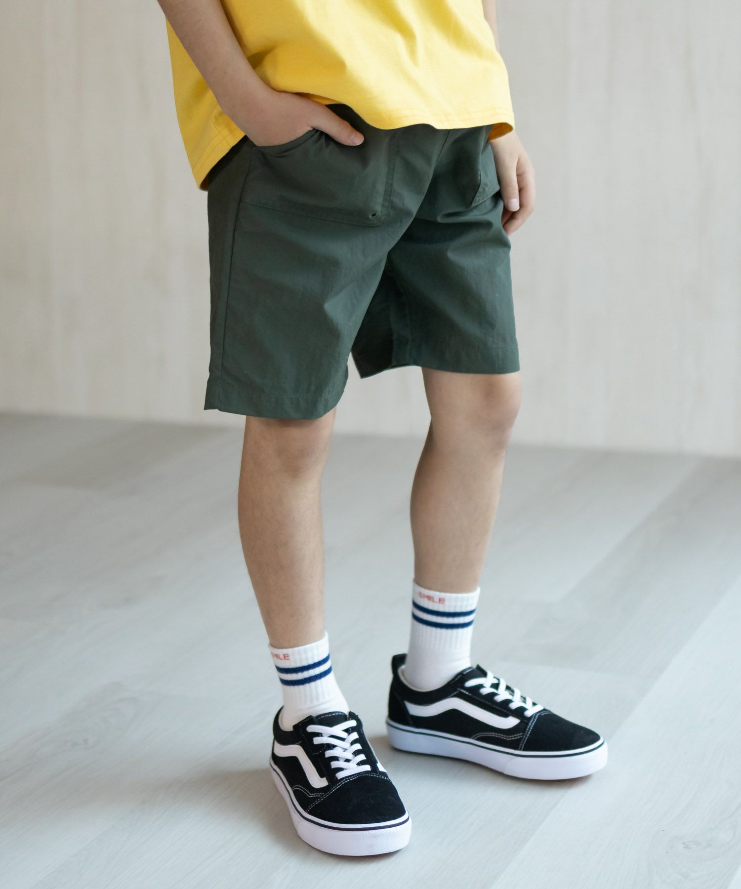 NAVY 水陸両用ナイロンショートパンツ キッズ