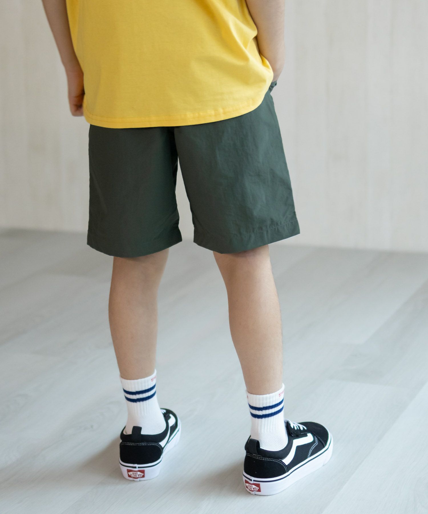 NAVY  水陸両用ナイロンショートパンツ キッズ商品サムネイル-15