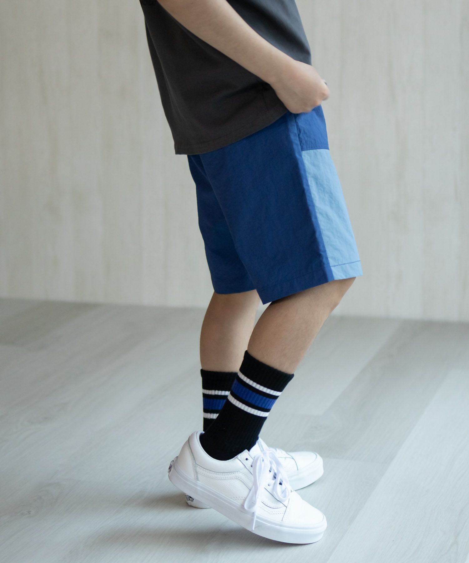 NAVY  水陸両用ナイロンショートパンツ キッズ商品サムネイル-19